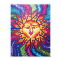 Bladed Sun Personalized Invite