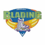 Blading embroidered shirts