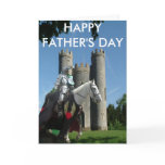 Blaise castle and Knight - HAPPY FATHER'S DAY Greeting Cards