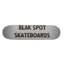 BLAK SPOT  SPRAY PAINT SKATEBOARD DECK