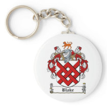 BLAKE FAMILY CREST -  BLAKE COAT OF ARMS KEY CHAINS
