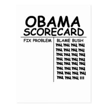 Blame Bush Postcards