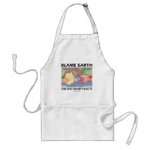 Blame Earth She Has Many Faults (Plate Tectonics) Aprons