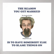 Blame Things On Poster