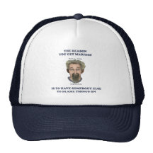 Blame Things On Trucker Hat