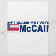 blamemccain8 personalized flyer