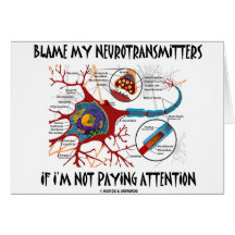 Blâmez mes neurotransmetteurs sinon prêtant l'atte cartes de vœux