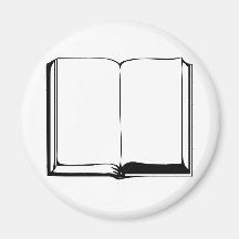 Blanc affectueux de noire de bible aimants pour réfrigérateur
