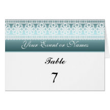 Blanc turquoise se reposant de carte de partie de 