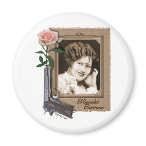 Blanche Barrow Refrigerator Magnet
