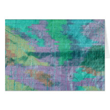 Blank Batik Card