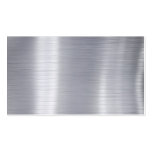 Blank Brushed Aluminum "Faux Aluminum" Business Card