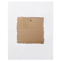 Blank cardboard signage custom flyer