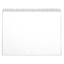 Blank Colourful Season's Calendar Template