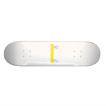 Blank Happy Birthday Banner Skate Decks