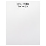 Blank Letterheads - Design Your Own Custom
