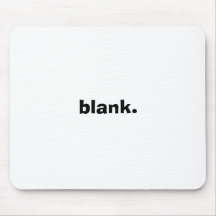 blank. mouse pads