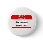 Blank Name Tag Templates Pins