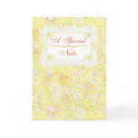 Blank Note Card