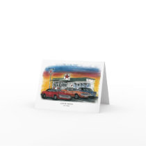 Blank Notecard - Cruis'in Camaros