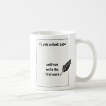 BLANK PAGE MUGS