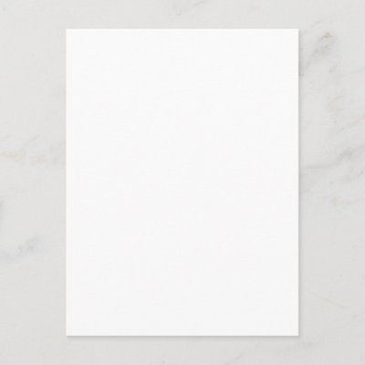 a blank postcard
