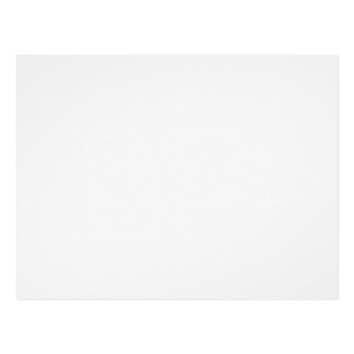 Blank postcard template