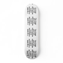 Blank product ready to customize, your own design skate decks