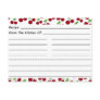 Blank Recipe Cards: Cherries Postcards