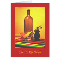 Blank Recipe Photo Card