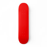 Blank Red Skateboard You Design 7 3/4 Inch Blank