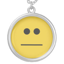 Blank Stare Personalized Necklace