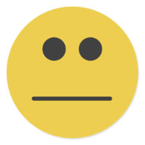 Blank Stare Stickers