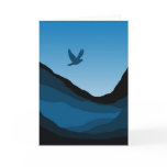 Blank Sympathy Card In The Valley