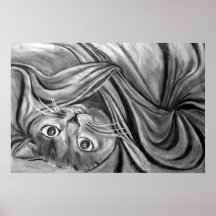 Blanket Cat Print