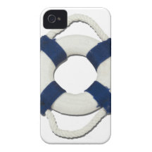 BlankLifePreserver081212.png iPhone 4 Case