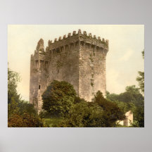 Blarney Castle, County Cork Ireland Archival print
