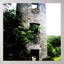 Blarney watchtower poster