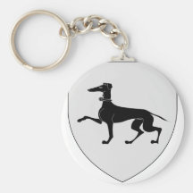 Blason fam fr Garran de Coulon Key Chain