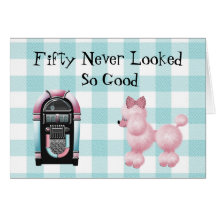 Blast From the Past 50th Birthday Greeting Card