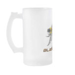 Blastermann Pint Glass mugs