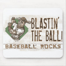 Blastin' The Ball! Mousepad