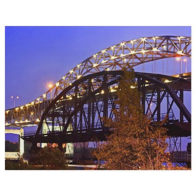 Blatnik Bridge and Fishing Pier Flyers by DuluthGifts