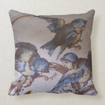 Blaumeisen 1887 -pillow