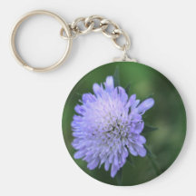 Blauwe Knoop-sleutelhanger