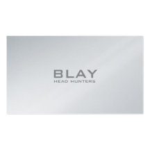 BLAY, head hunters Business Card Templates