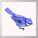 Blazer Blue Jay Poster