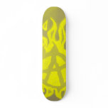 Blazin' Anarchy-New Logo-Yellow Fever Board Skateboard
