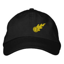 Blazing ACE Tennis Embroidered Baseball Cap