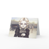 "Bleak Mourning" Greeting Card